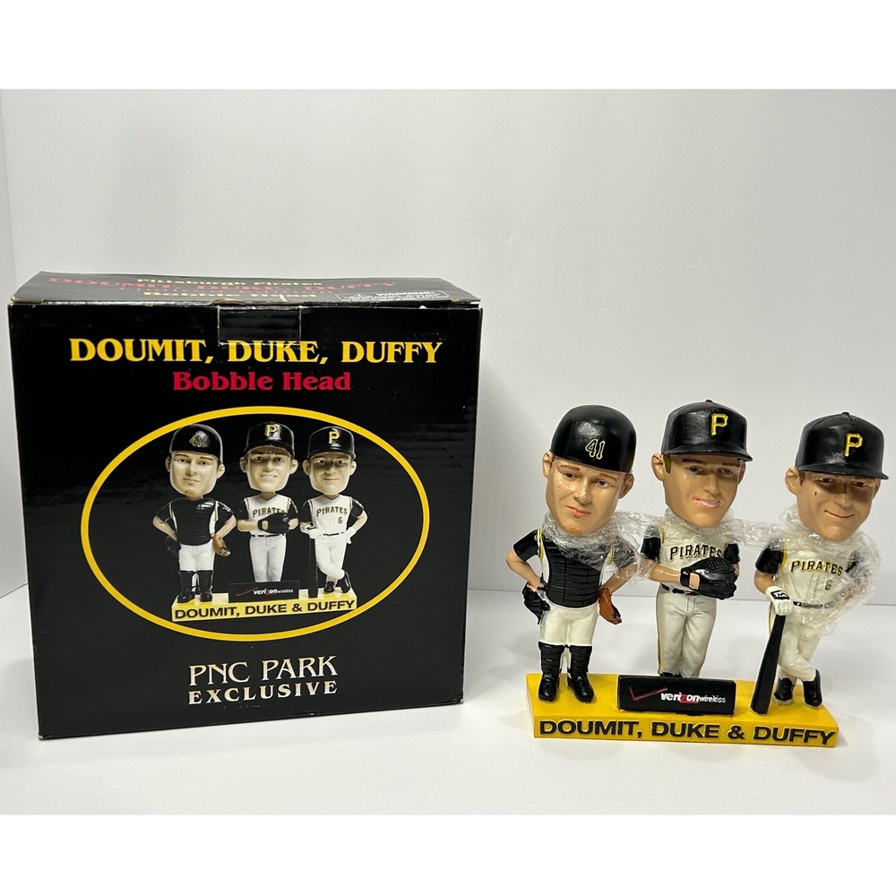 Pittsburgh Pirates Doumit Duke Duffy Bobblehead 2006 PNC Park Exclusive MLB